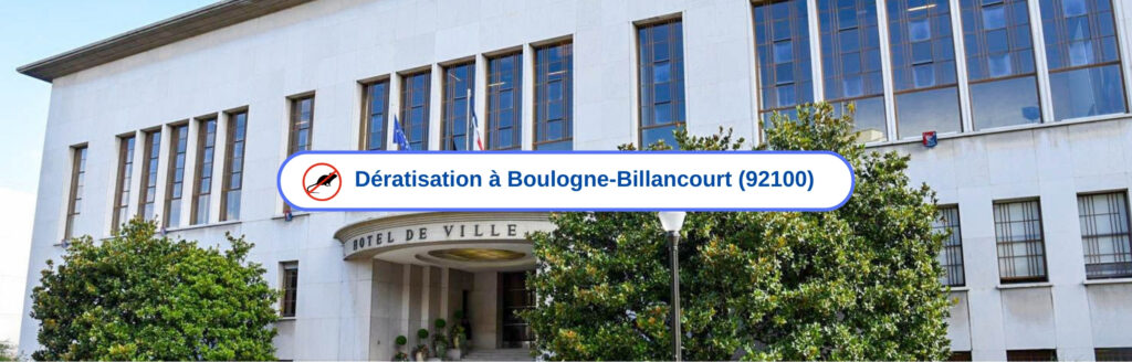 Dératisation à Boulogne-Billancourt (92100)